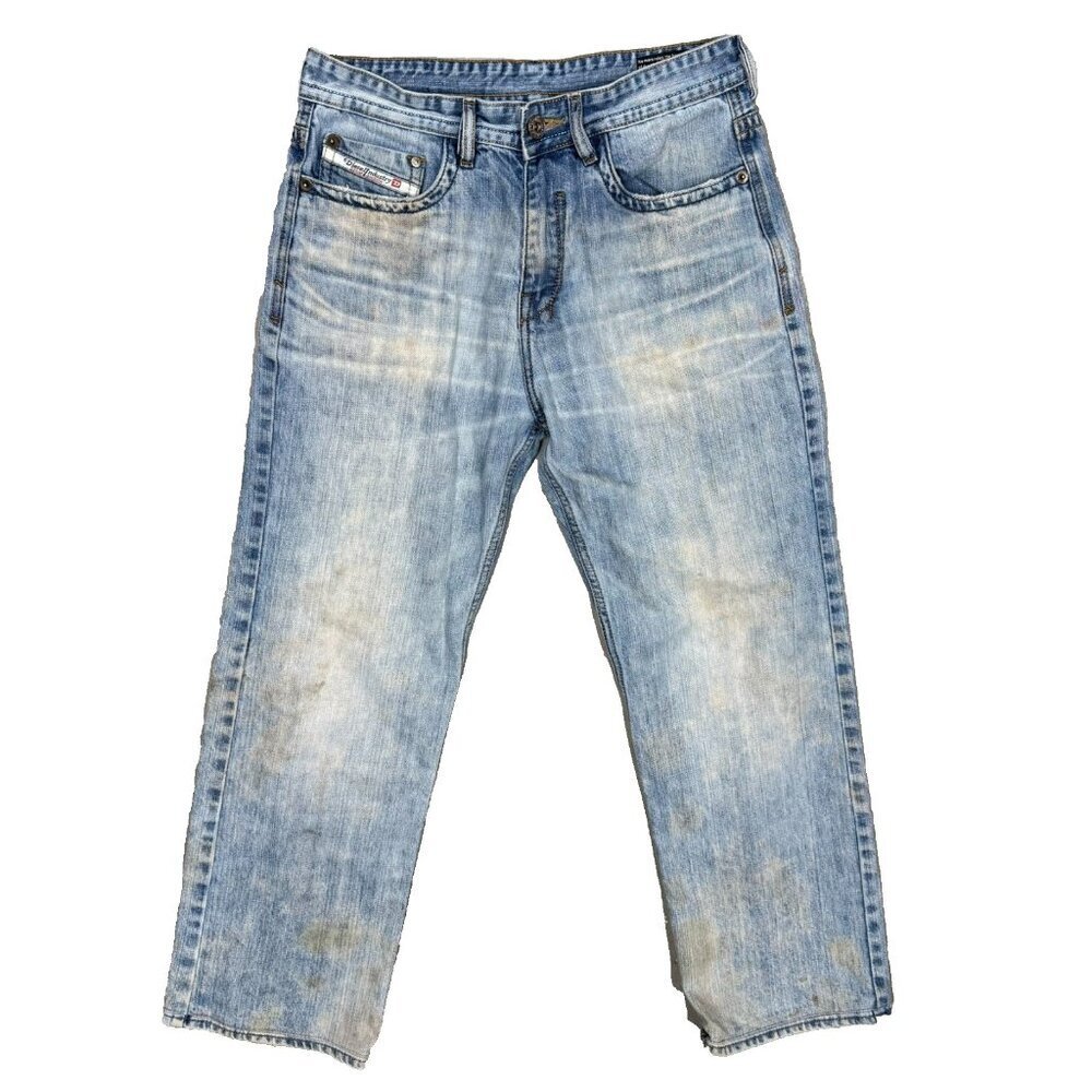 Diesel Jeans D-Strukt Made in Italy Stretch Cotton Blue 32x28
